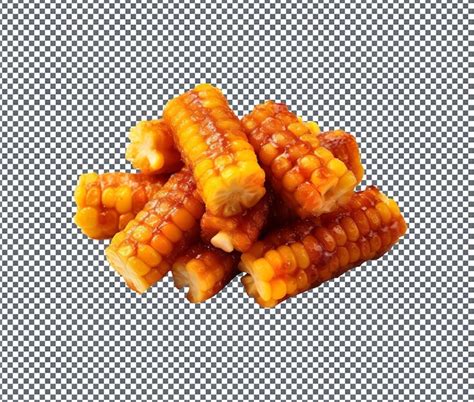 Premium Psd Yummy Bbq Corn Snacks Isolated On Transparent Background