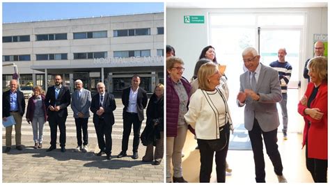 El Conseller Balcells Visita El Maresme Per Anunciar El Nou Hospital D