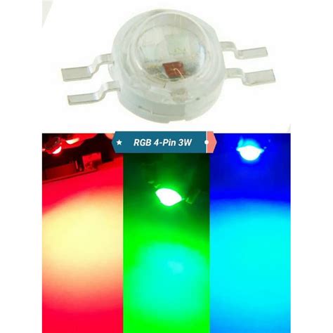 Jual High Power Led Hpl Rgb P Common Anode Red Green Blue W Ultra