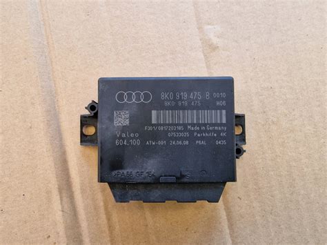 STEROWNIK MODUŁ PDC PARKOWANIA AUDI A4 B8 A5 8T 8K0919475B 0000 za 40