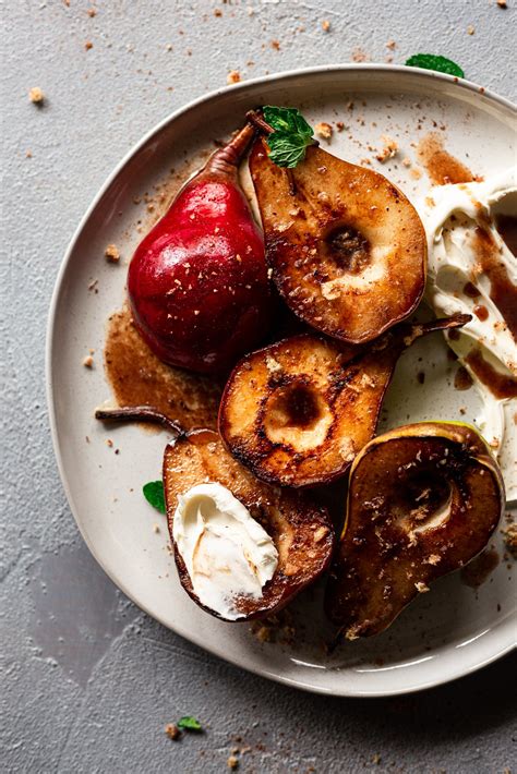 Roasted Pears with Honey-Spiced Browned Butter • A Simple Pantry