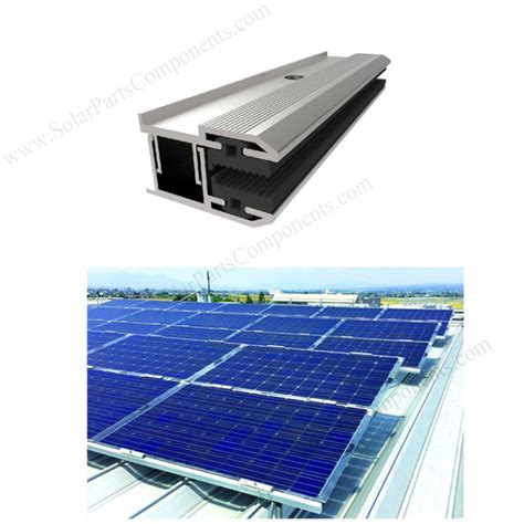 Frameless Pv Module Mid Clamps And End Clamps For Thin Film Solar Panel