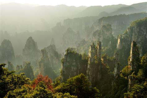 Wulingyuan Scenic Area Stock Photos, Pictures & Royalty-Free Images ...