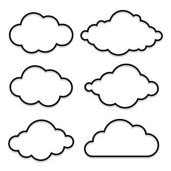 clipart cloud #4038226 | Clipart Library