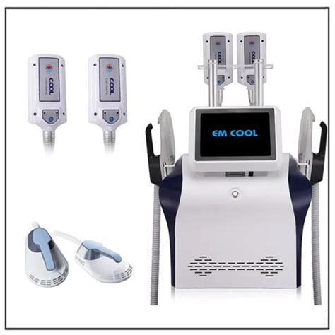 Portable 4 Cryo EMS RF Plates Body Sculpting Coolsculption Machine