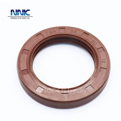 55 80 12 TG4 Skeleton Oil Seal 3 Lips NBR FKM Coating TC Oil Seal