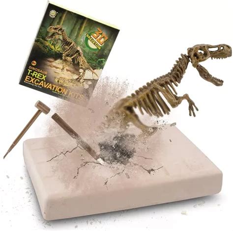 Kit Juego De Excavaci N Arqueol Gico Dinosaurio T Rex Simula