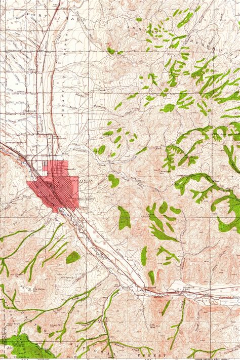 Usgs Historical Topographic Maps Whiteclouds