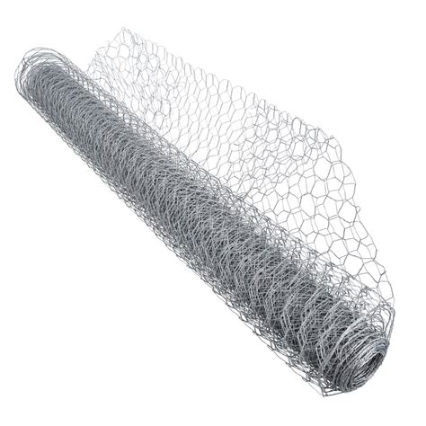 Galvanised Wire Chicken Mesh Fencing Cages Fence 10m X 0 9m 25mm Hex Ab Tools Online