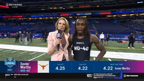 Xavier Worthy Breaks The 40 Yard Dash Record NFL Combine 2024 With 4 21