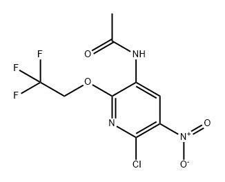 Acetamide N 6 Chloro 5 Nitro 2 2 2 2 Trifluoroethoxy 3 Pyridinyl