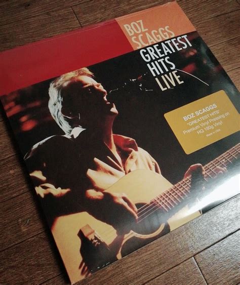 【新品】レア Boz Scaggs Greatest Hits Live 高音質 Premium Hq 180g 盤 3枚組 未開封新品