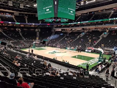 Section 104 at Fiserv Forum - Milwaukee Bucks - RateYourSeats.com