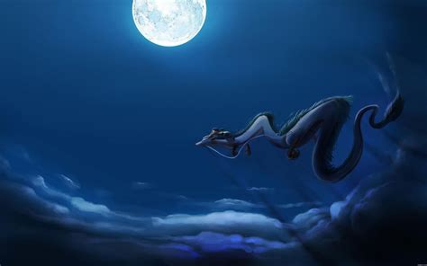 Spirited Away Haku And Chihiro Wallpapers Wallpaper Cave