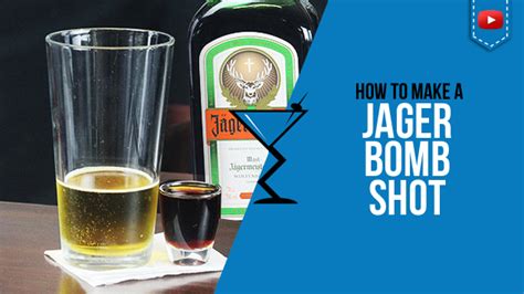 Jager Bomb Shot Recipe Recipe - Drink Lab Cocktail & Drink Recipes