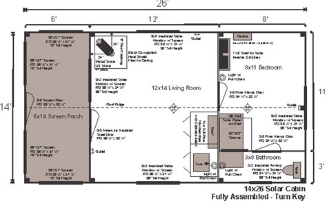 Floor Plan Jamaica Cottage Shop