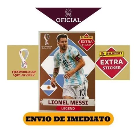 Figurinha Lionel Messi Legend Bronze Copa Do Mundo Parcelamento