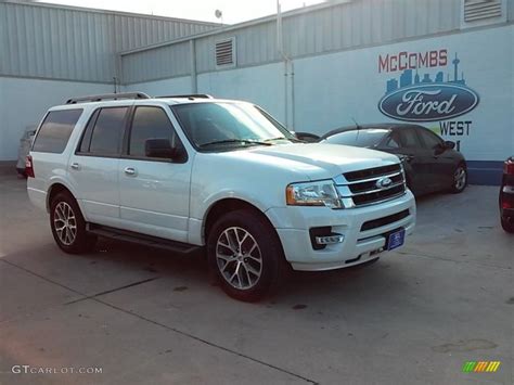 2016 White Platinum Metallic Tricoat Ford Expedition Xlt 107724520