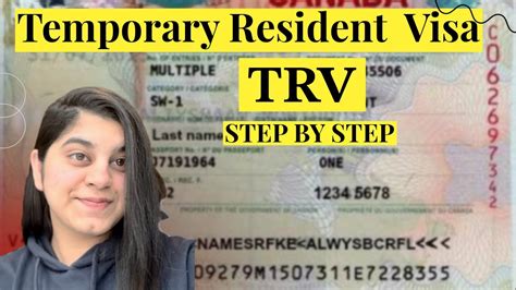 How To Apply For Temporary Resident Visa Trv 2024 Youtube