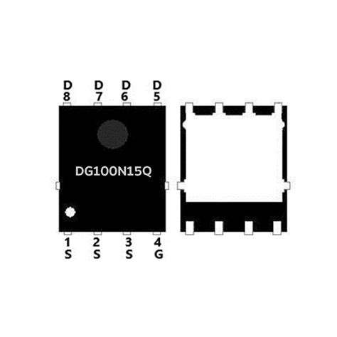 Pdfn X L V N Channel Power Mosfet Low Input Capacitance Low Gate