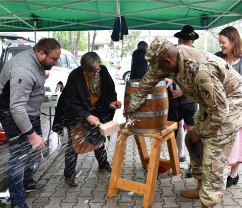 Partnership Tree Set Up On The Grounds Of Artillery Kaserne For The