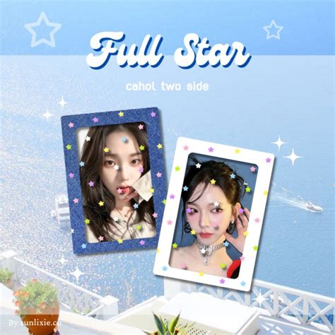 Jual CAHOL FULL STAR Card Holder Pc Photocard Transparan Akrilik