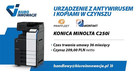 Konica Minolta C I Promocje Biuro Innowacje