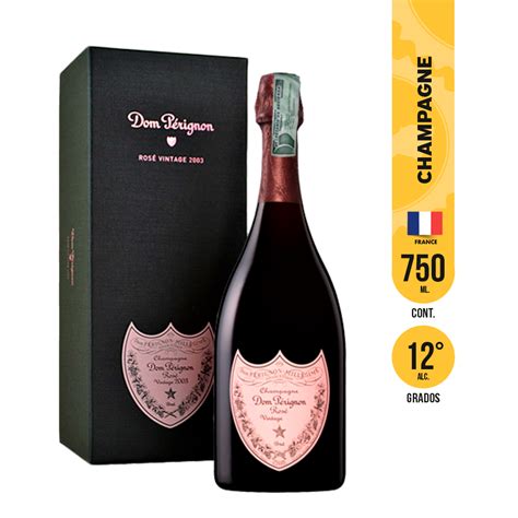 Champagne Dom Perignon Rose Ml Comercial De Licores