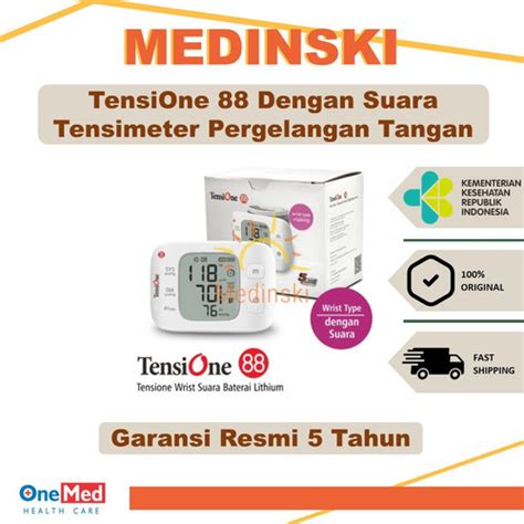 Jual TensiOne 88 Tensimeter Digital Pergelangan Tangan Wrist OneMed One