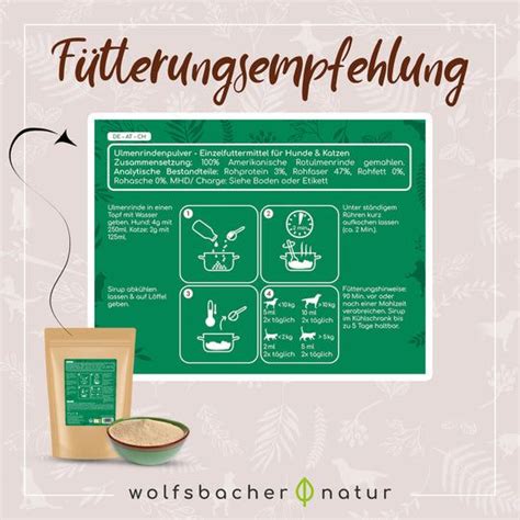 Wolfsbacher Natur Ulmenrinde Pulver G Shop Apotheke