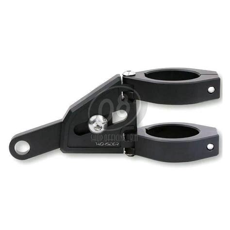 Headlight Bracket Side Mounting Highsider Extend Adjustable Black