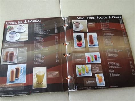 Menu At Killiney Kopi Cafe Depok Jl Margonda No