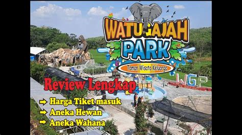 Watu Gajah Park Wisata Baru Di Ungaran Youtube