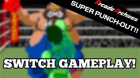 Arcade Archives Super Punch Out Nintendo Switch Gameplay Youtube