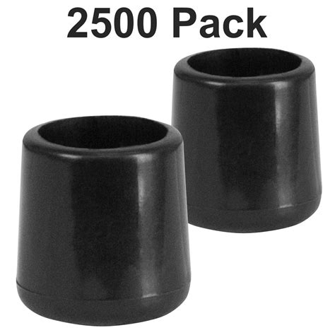 Flash Furniture 2500 Pack Replacement Foot Cap For Plastic Folding Chairs Multiple Colors