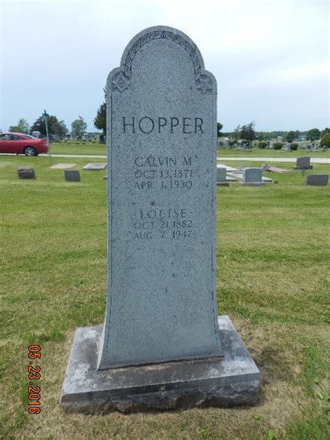 Calvin Milton Hopper 1870 1930 Find a Grave äreminne