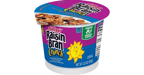 Kellogg S 01474 Breakfast Cereal Raisin Bran Crunch Single Serve