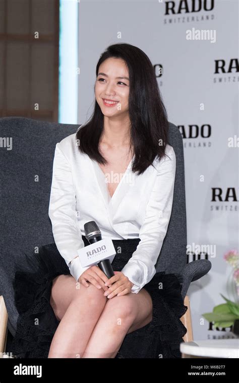 Chinese Actress Tang Wei Attends A Promotional Event For Rado In