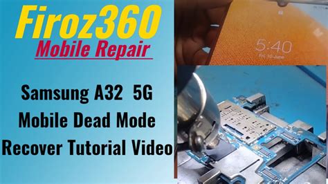 Samsung A32 5g Mobile Dead Problem Recover Solution YouTube