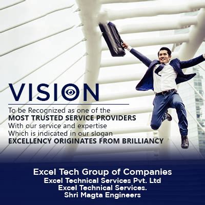 Vision and Mission Statement | Excel Tech Group