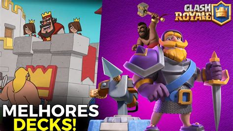 MELHORES DECKS IRÃO DOMINAR A NOVA TEMPORADA DO CLASH ROYALE YouTube