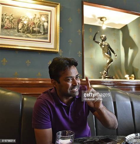 Profile Shoot Of Indian Professional Tennis Player Leander Paes Photos ...