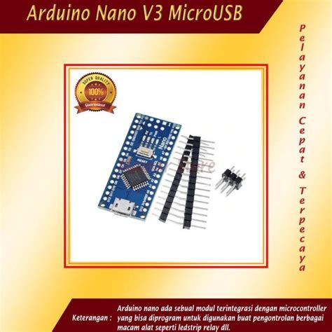 Jual Arduino Nano Atmega P V Clone Driver Ch Tanpa Kabel