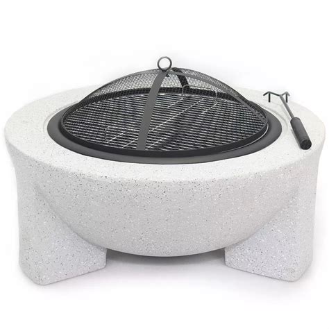 Palenisko Ogrodowe Grill Jasny Beton Estilo Home ও Stylowe Dodatki