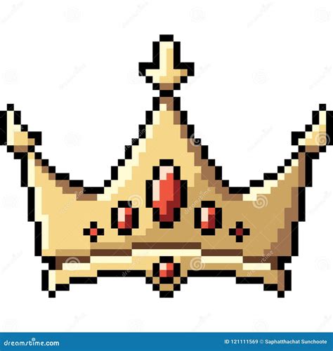 Minecraft Crown Pixel Art