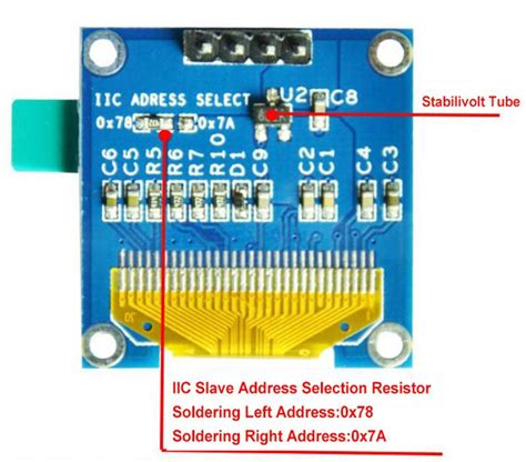 I C Iic Oled Display Module X For Arduino