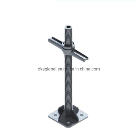 Adjustable Screw Hollow Tube Base Jack For Ringlock Cuplock Kwikstage