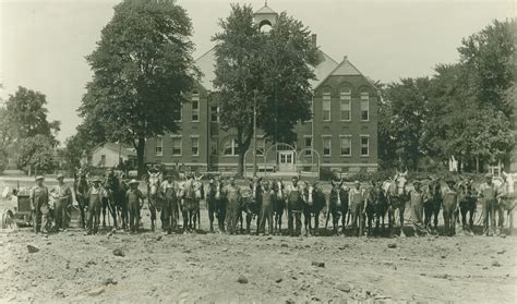 Groundbreaking For The Greenwood High School In The 1920s This Is Just