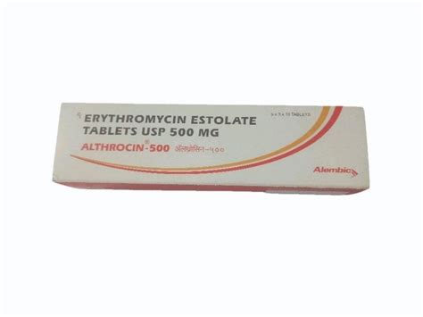 Althrocin 500 Tablet At Rs 88 Stripe Eltocin In Vadodara ID