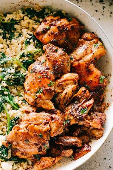 Stove Top Chicken Thighs Recipe Diethood